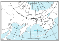 Map of Beringia