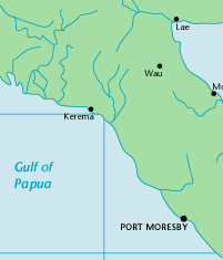 Papua New Guinea map