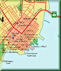 Charlottetown map